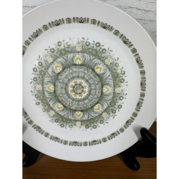 Vintage NORITAKE Palos Verde lunch plate 8 1/4" Japan 9020 Progression China - Picture 3 of 6